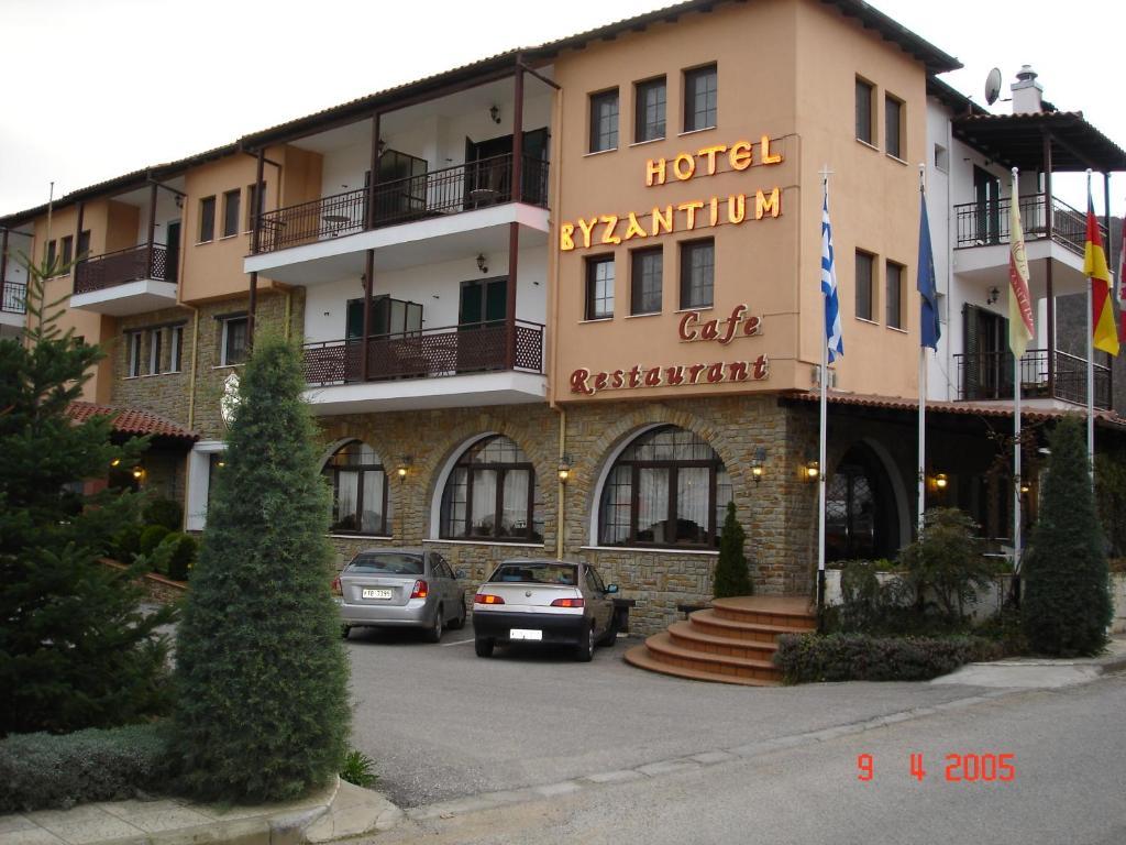 Byzantium Hotel Kastoria Exterior foto