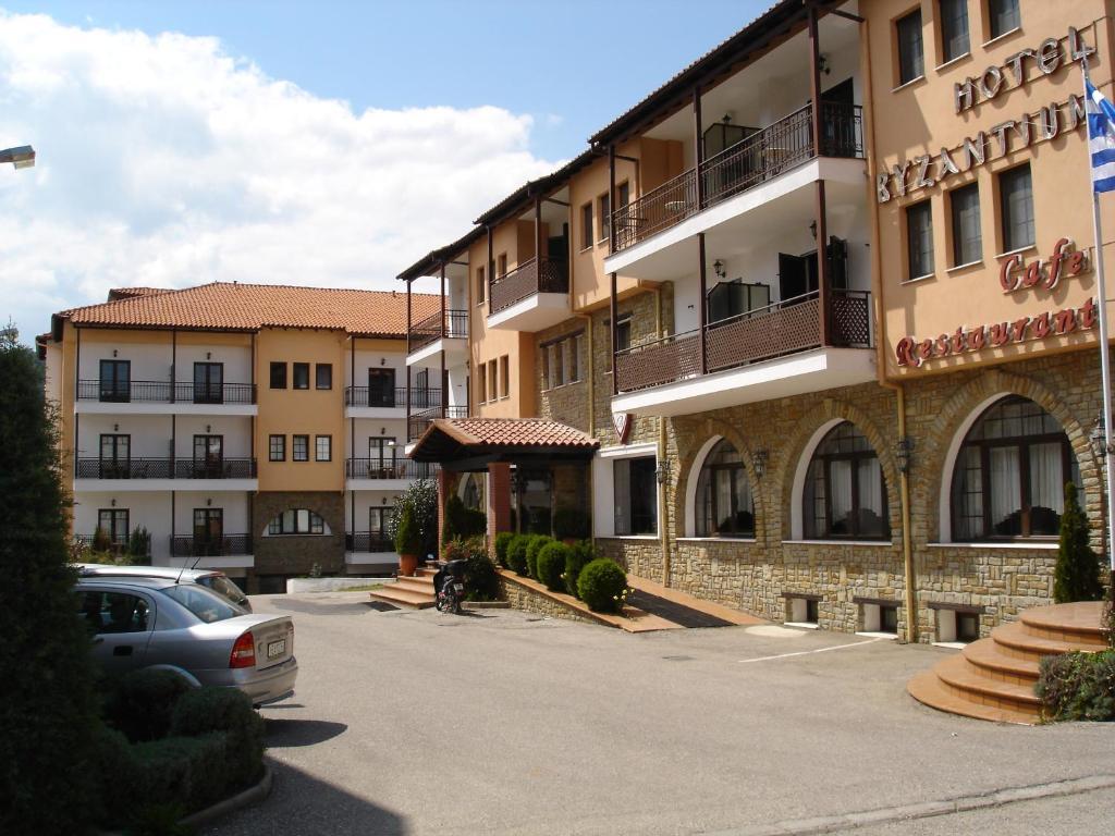 Byzantium Hotel Kastoria Exterior foto