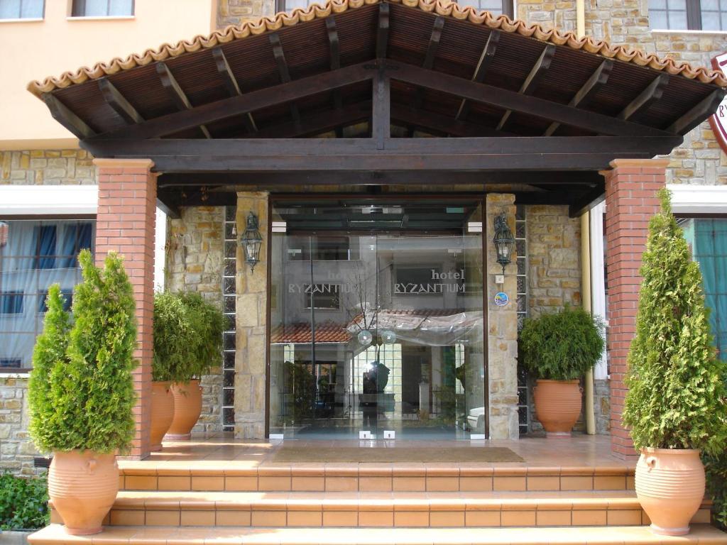 Byzantium Hotel Kastoria Exterior foto